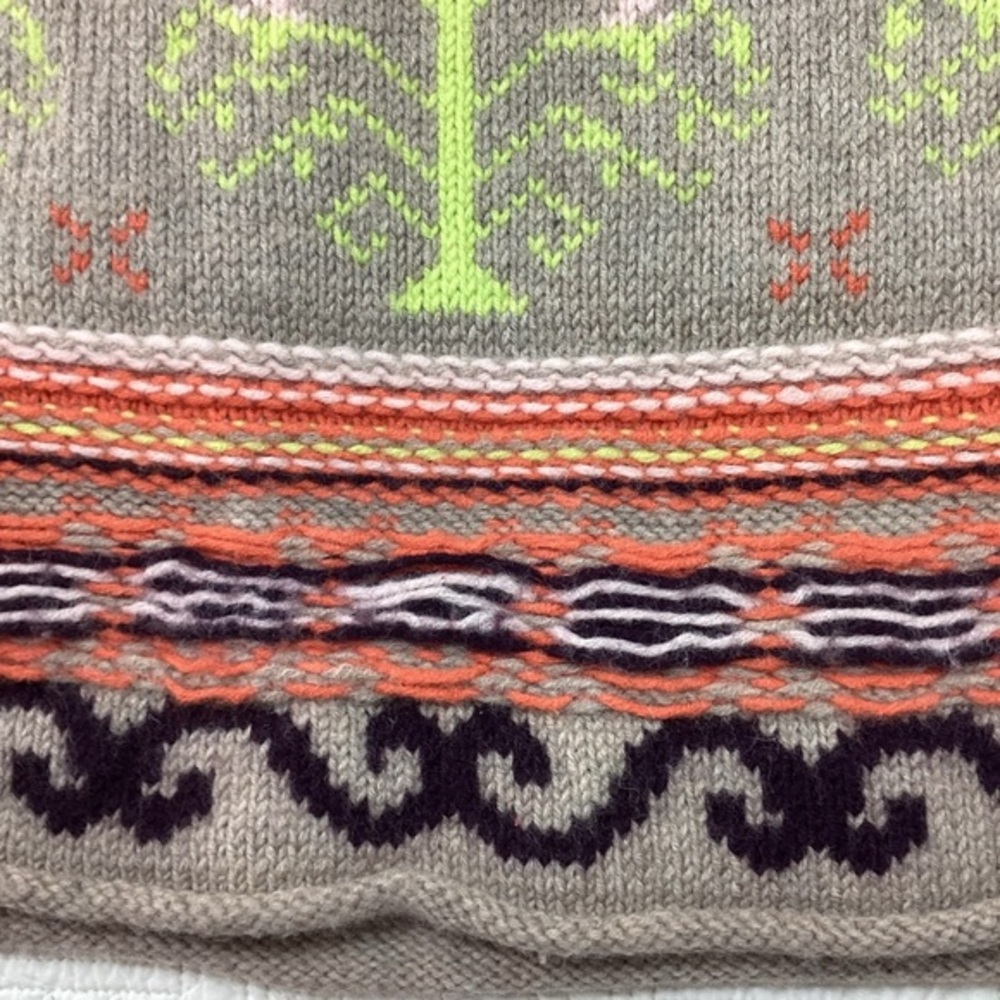 Anthropologie Sleeping on‎ Snow Strapless Sweater Dress Size Small Fair Isle - Picture 12 of 14